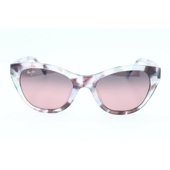 Maui Jim Capri MJ 820-28E Cat Eye Purple Havana Maui Rose Polarized Lenses (A) - Picture 2 of 6